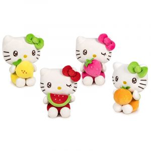 Peluche Hello Kitty Macedonia 22 cm (4 modelos) | Colección Frutas