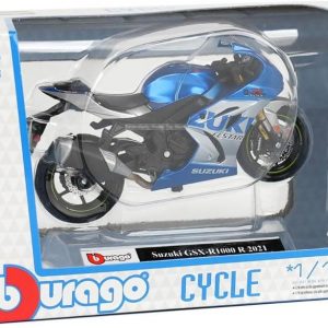Suzuki GSX-R1000 R 2021 1:18 – Moto en Miniatura Coleccionable