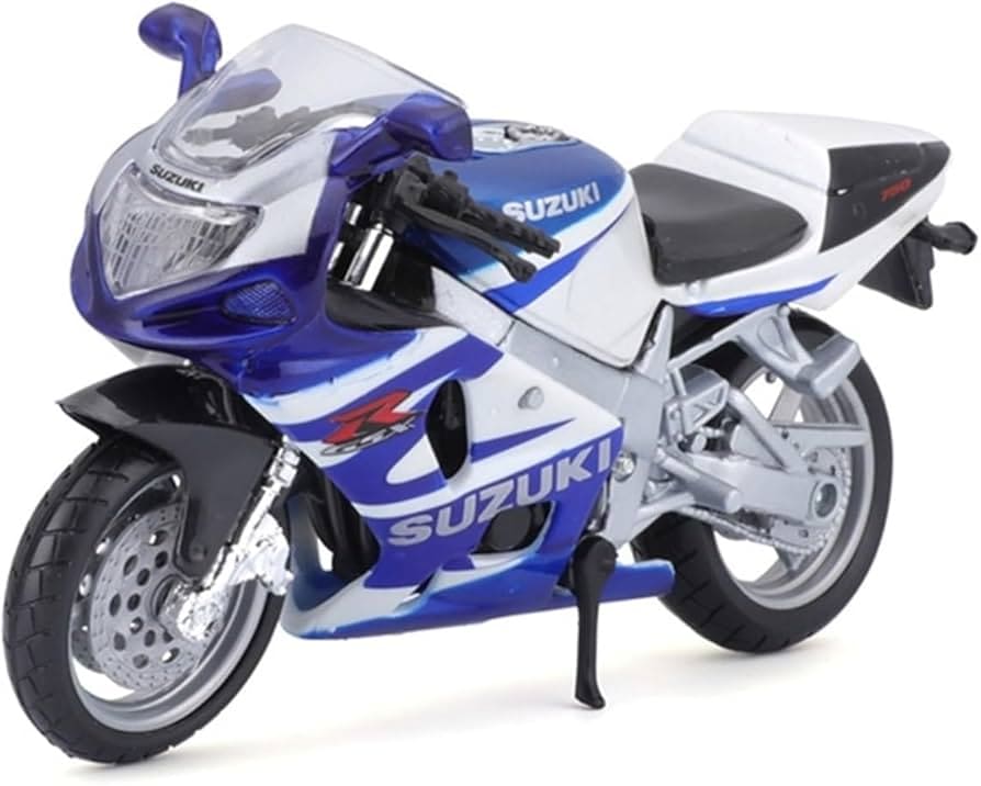 Suzuki GSX-R 750 Burago 1:18 – Moto en Miniatura Coleccionable