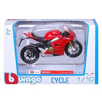Ducati Panigale V4 1:18 – Moto en Miniatura Coleccionable