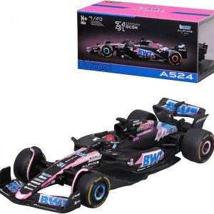 Bburago Alpine A524 Fórmula 1 (2024) 1:43
