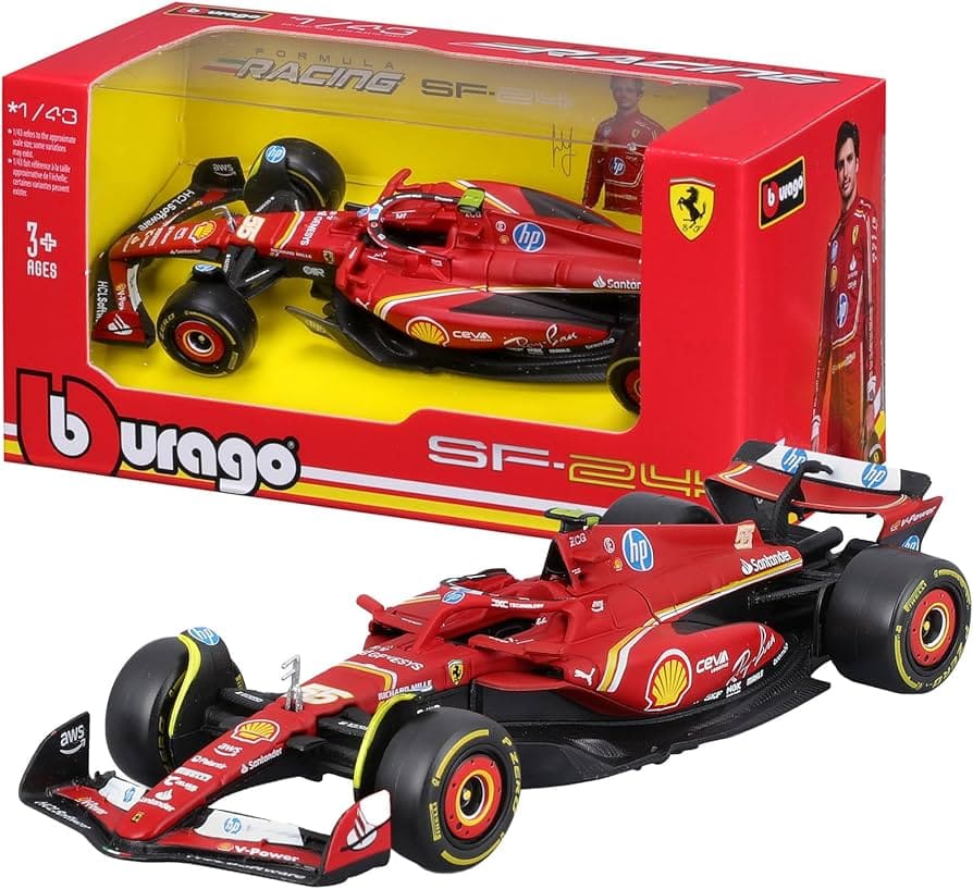 Bburago Ferrari SF-24 #55 Carlos Sainz 1:43