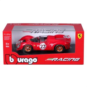 Bburago Ferrari 330 P4 Daytona 1967 Escala 1:24 | Coche Diecast Clásico Ferrari