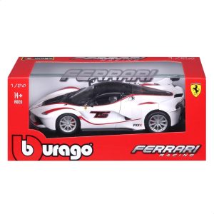 Bburago Ferrari FXX-K Blanco Escala 1:24 | Coche Oficial Ferrari