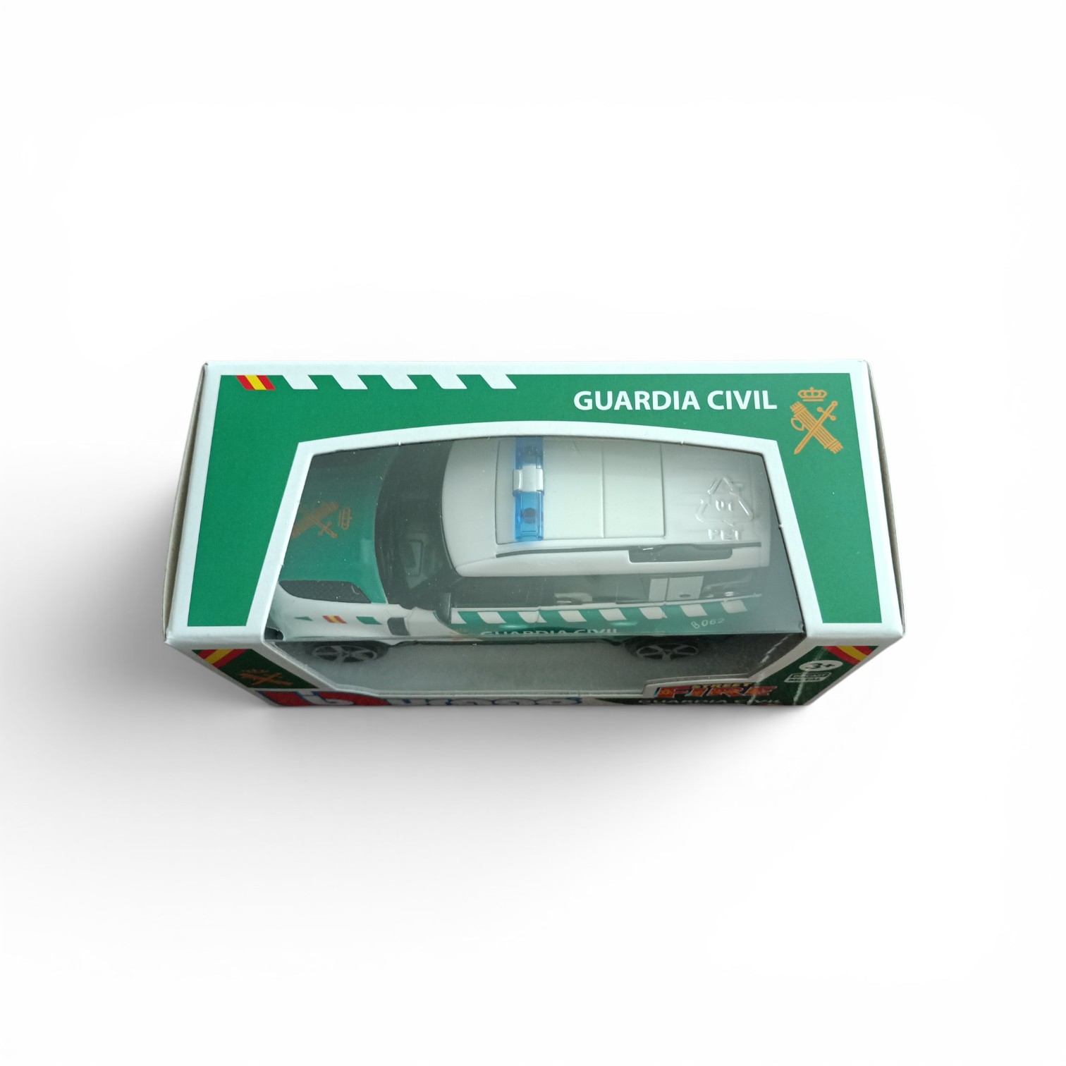 Coche Land Rover Defender Guardia Civil 1:43 Bburago - Imagen 2