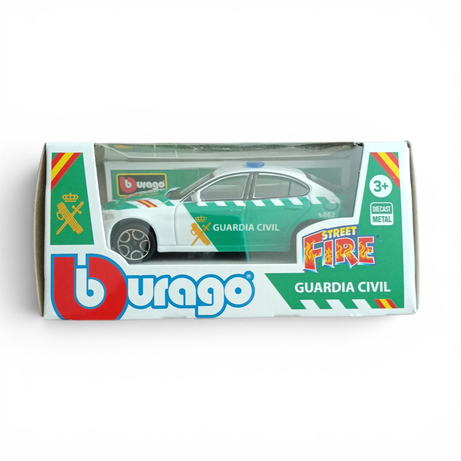 Coche Alfa Romeo Giulia Guardia Civil 1:43 Bburago